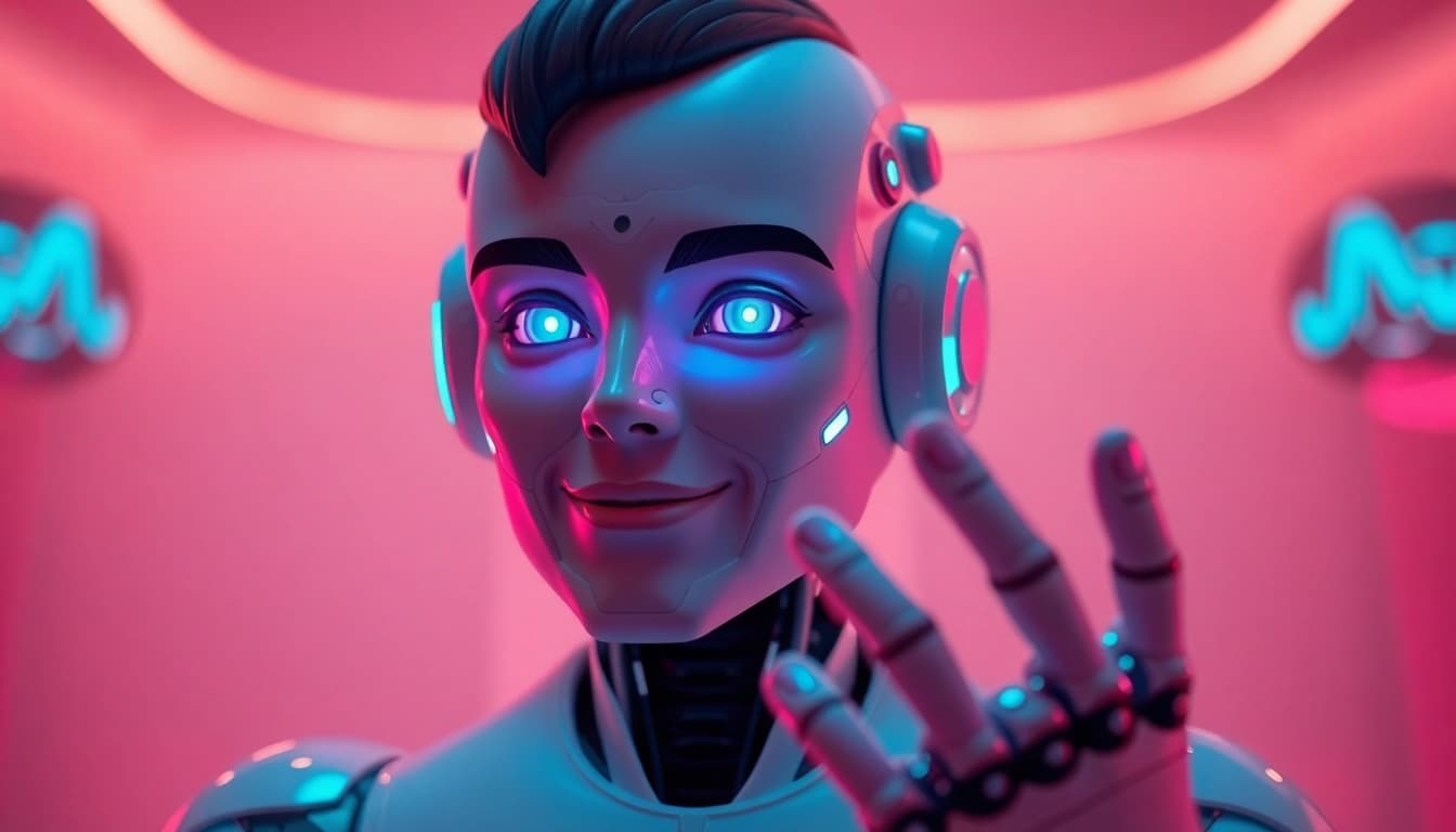 Engaging AI sex chat interface showcasing dynamic character interactions in a digital environment.