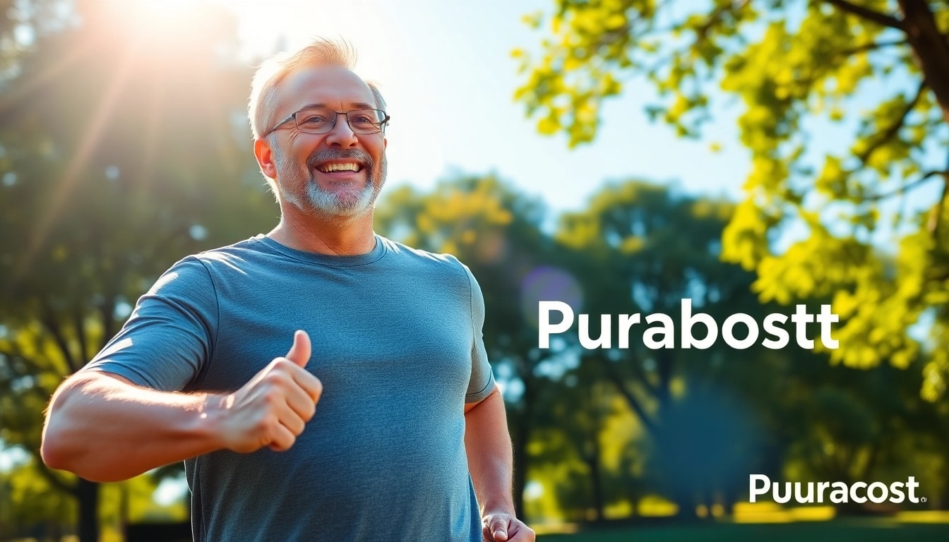 Puraboost empowers men to achieve vitality and energy through natural wellness.