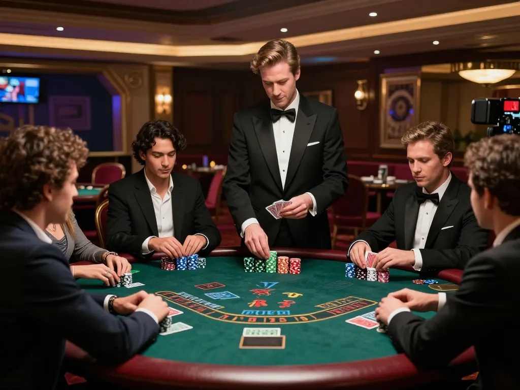 LUCK8 players engaged in an exciting live blackjack game.