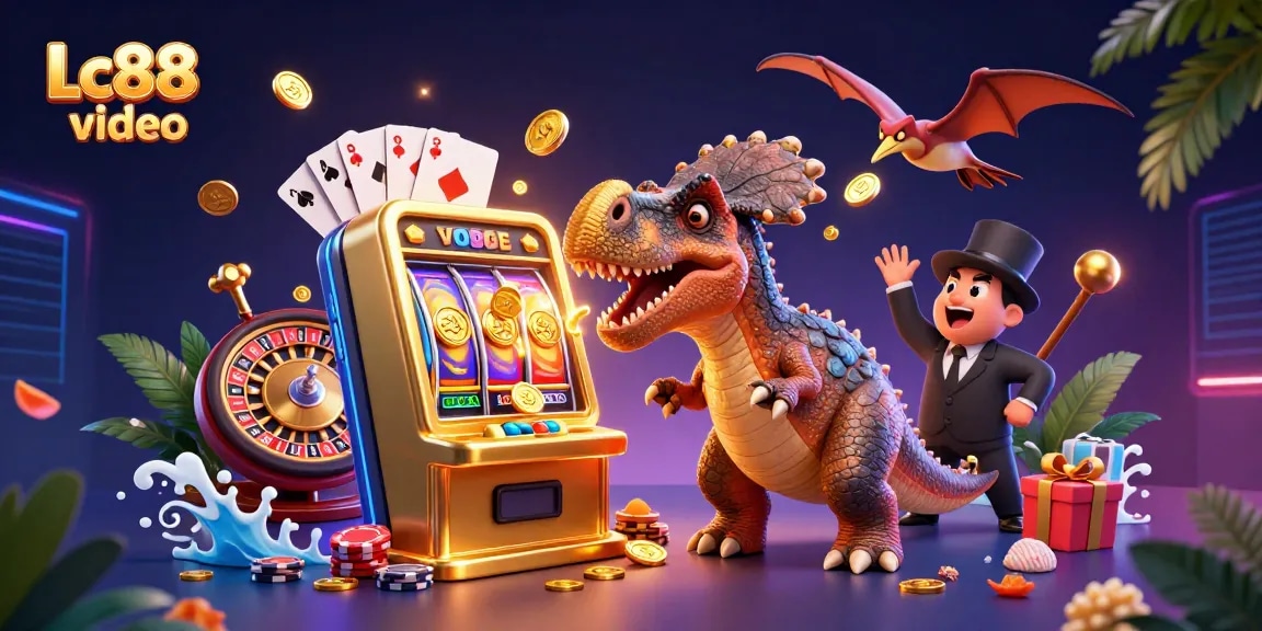 Catch the excitement with Lc88 video as the pachycephalosaurus triggers a jackpot!