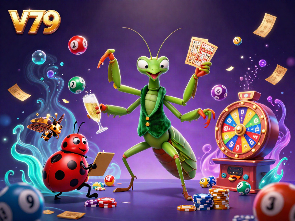 Experience thrilling gaming at V79 with a vibrant casino scene showcasing engagement and action.
