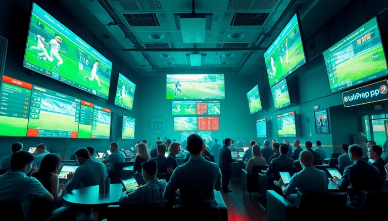 Experience the thrilling world of sports betting at https://talkprep.org/ with vibrant live updates and engaged fans.
