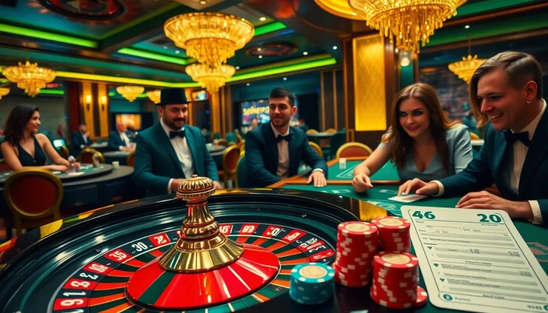 Experience the excitement of Spinero Casino's poker tables where players engage in thrilling games.