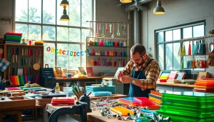 Acrylic keychain manufacturer crafting personalized, colorful keychains with precision.