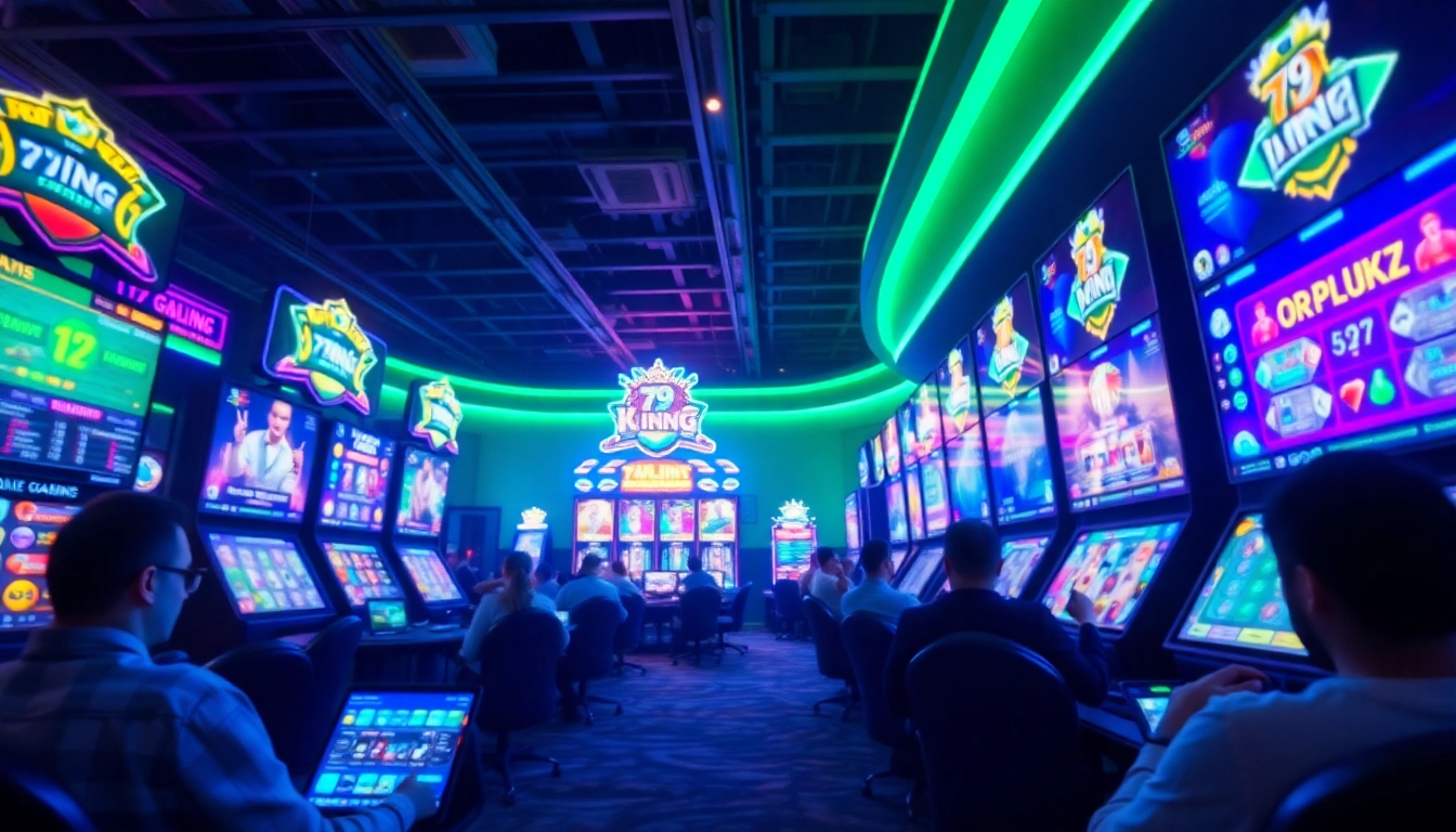 79King online gaming platform showcasing vibrant casino games and betting