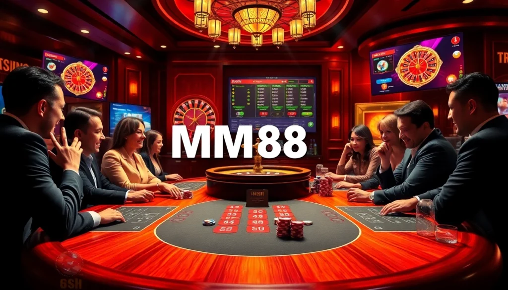 Experience thrilling online gaming at https://mm88.sh/ with vibrant poker tables and dynamic betting.