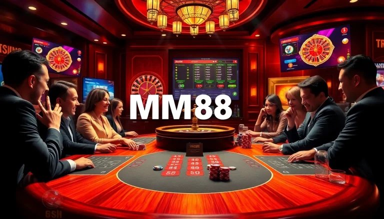 Experience thrilling online gaming at https://mm88.sh/ with vibrant poker tables and dynamic betting.