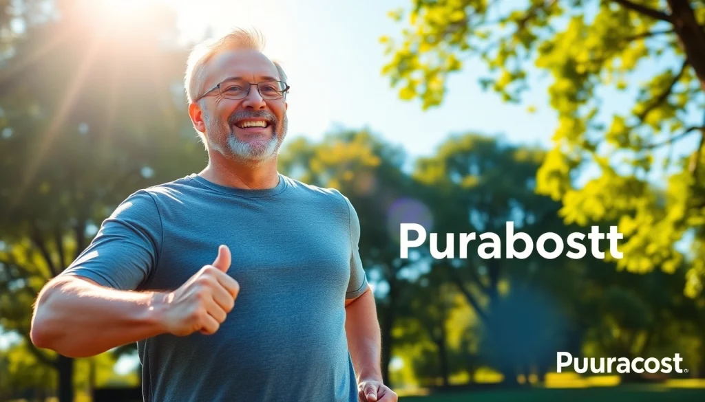 Puraboost empowers men to achieve vitality and energy through natural wellness.
