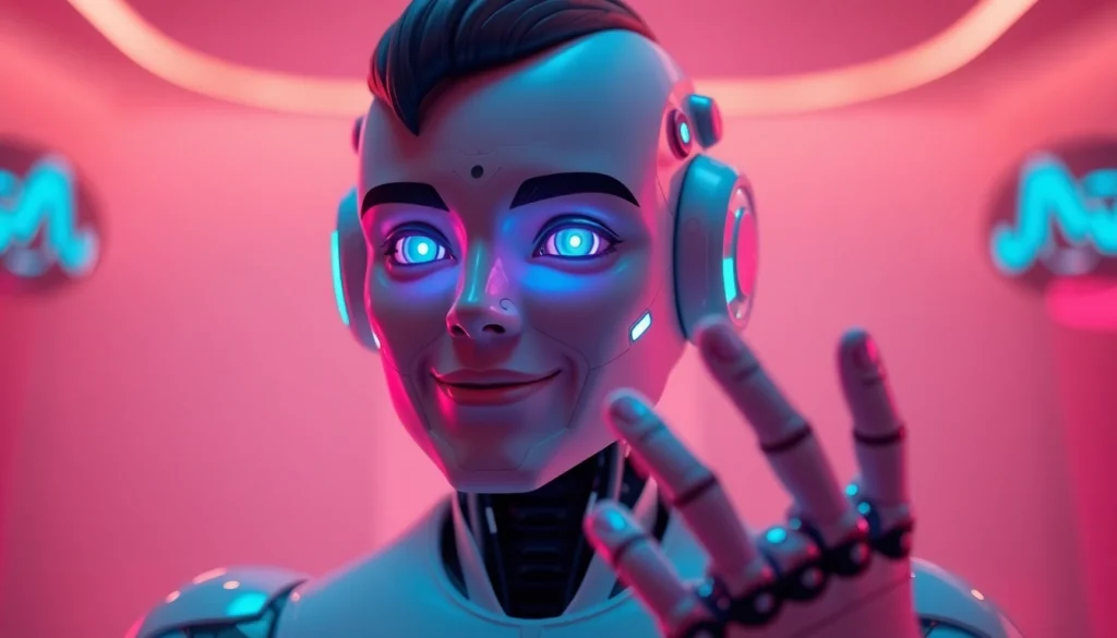 Engaging AI sex chat interface showcasing dynamic character interactions in a digital environment.