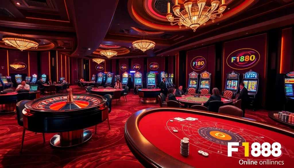 Experience thrilling gameplay at https://f168.us/ with vibrant casino tables, engaging dealers, and exciting poker action.