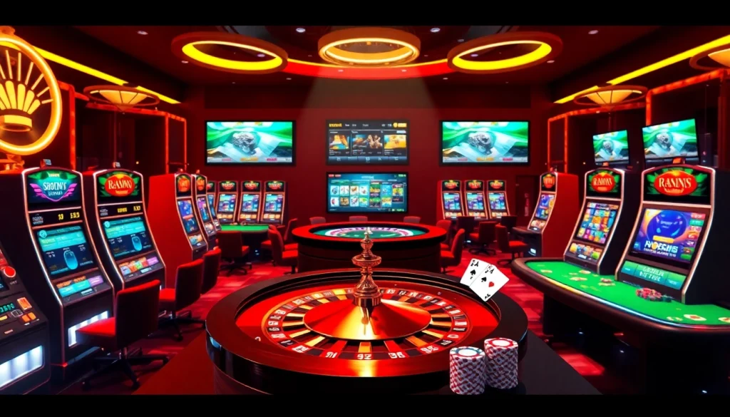 Experience thrilling gameplay at https://f168.news/ showcasing vibrant casino tables and exciting betting options.