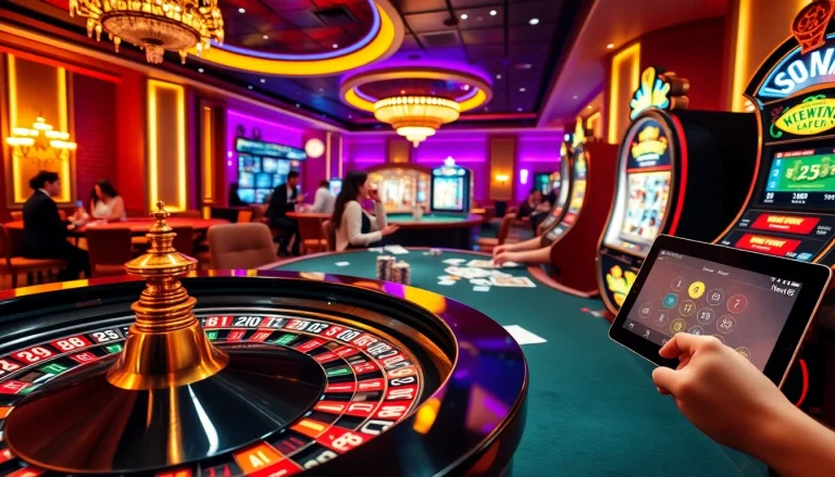 Experience high-stakes gaming at new88 with dynamic casino tables and vibrant poker action.