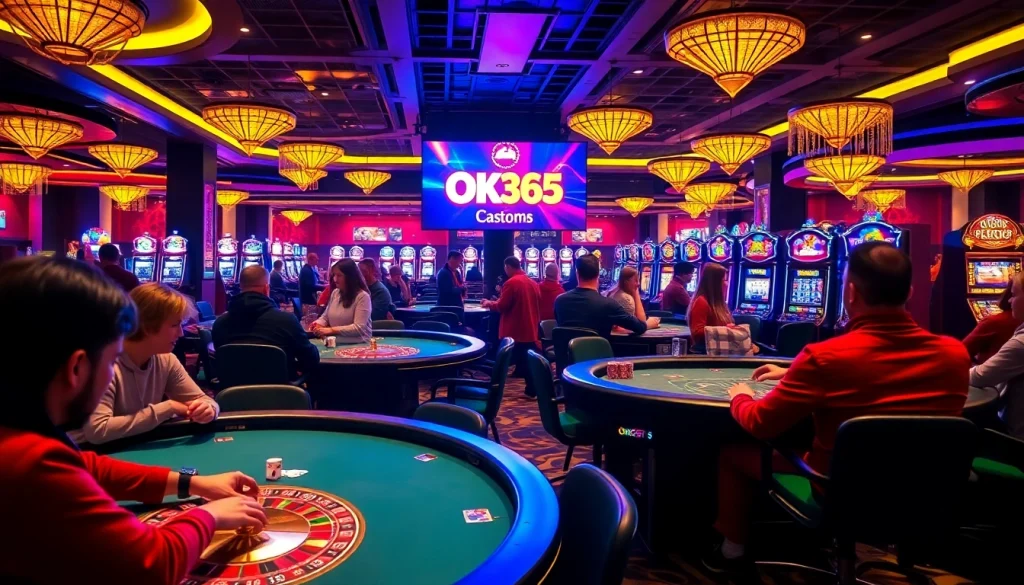 Experience the thrill at OK365 link with vibrant casino games and exciting promotions.