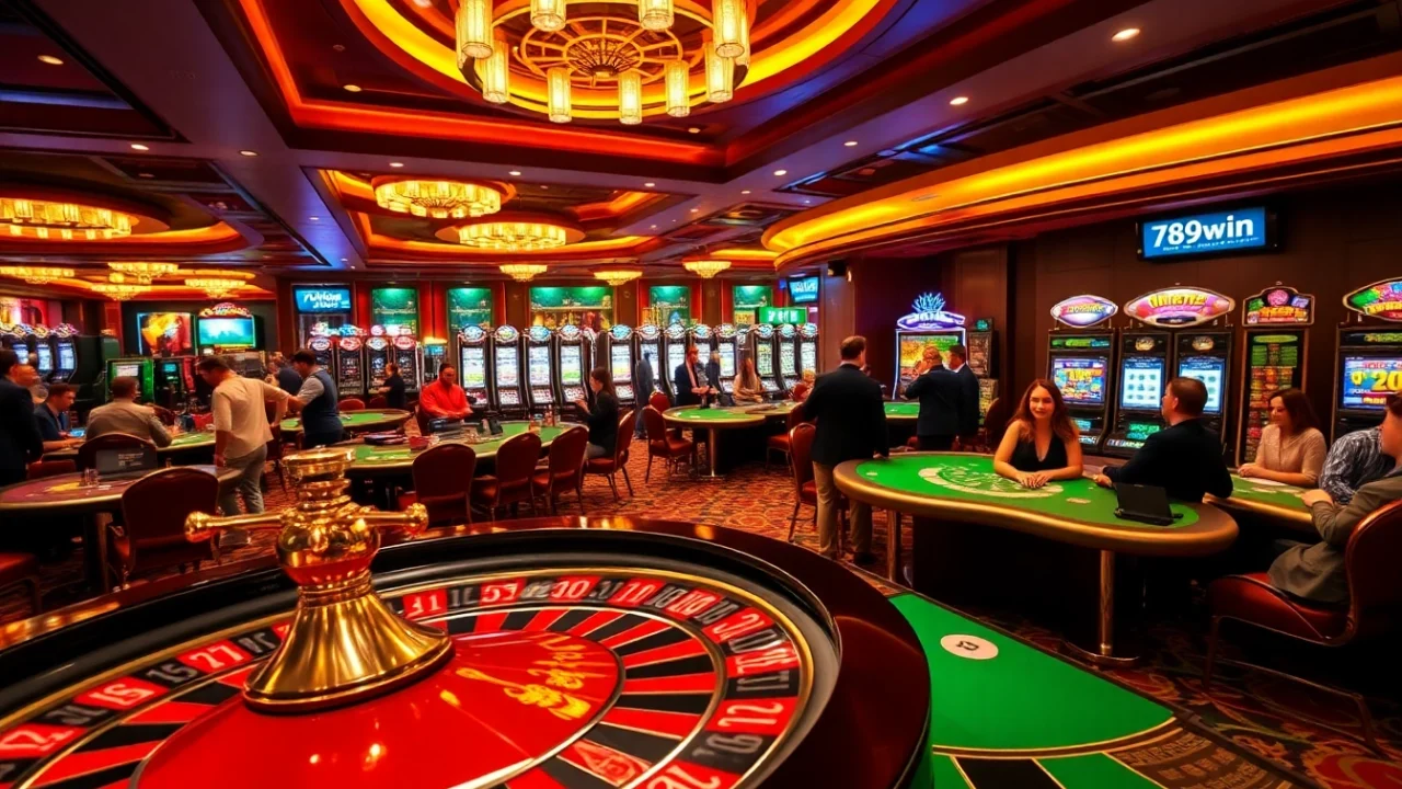 Experience the thrill of winning big at 789win casino with exciting games and vibrant atmosphere.