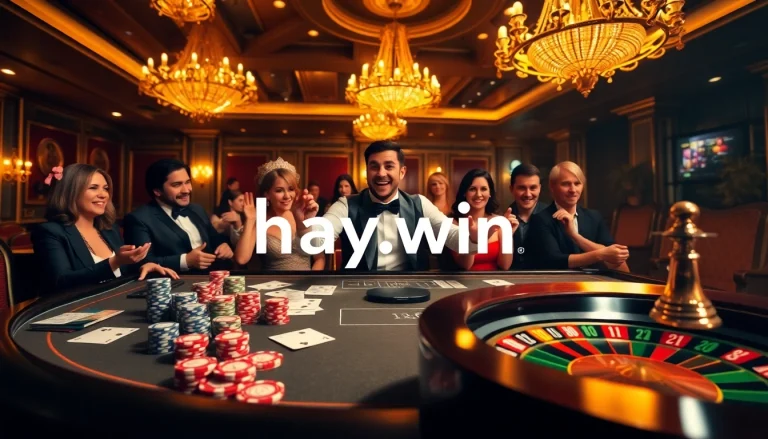 Experience the thrill of winning at hay.win with luxurious casino gaming elements.