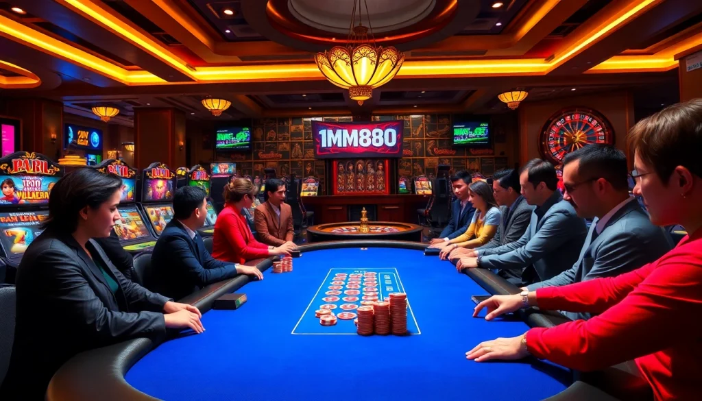 Experience online gambling excitement at https://1mm888.com/ with thrilling games, vibrant visuals, and engaging gameplay.