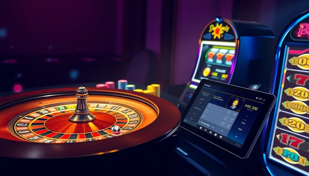 Experience the thrill of betting at https://mk8th.net/ with luxurious casino tables and vibrant action.