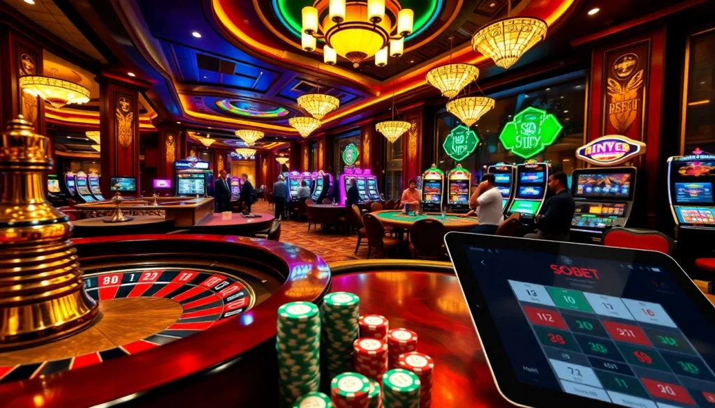 Experience the excitement of gambling at https://soibet.vision/ with luxurious casino visuals and dynamic gaming action.