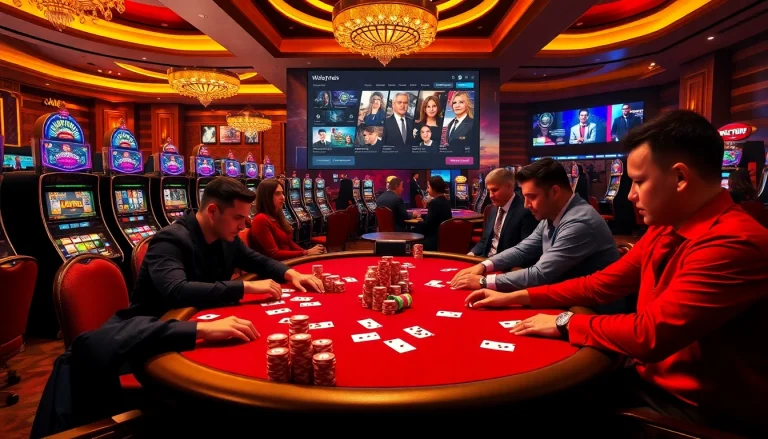Experience thrilling gameplay at https://go88.fast/ with a lively poker scene and vibrant casino ambiance.