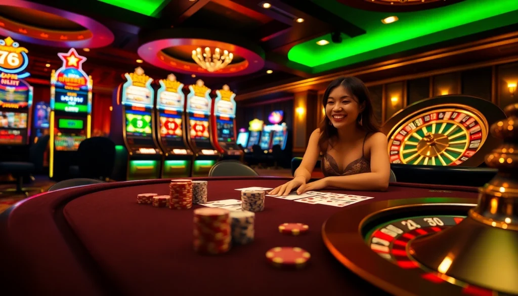 Experience the thrill of winning at 789club's luxurious casino games.