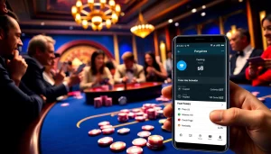 Engaged players bet on a poker table featuring the keyword s8 in an upscale casino ambiance.