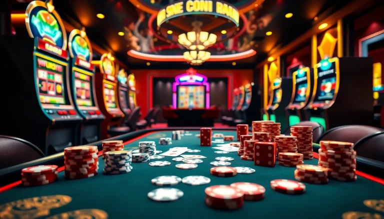 Experience the excitement of ww88 com with engaging casino visuals featuring poker chips and dice.