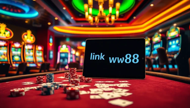 Experience the excitement of casino gaming with the link vào ww88 for a thrilling online gambling adventure.