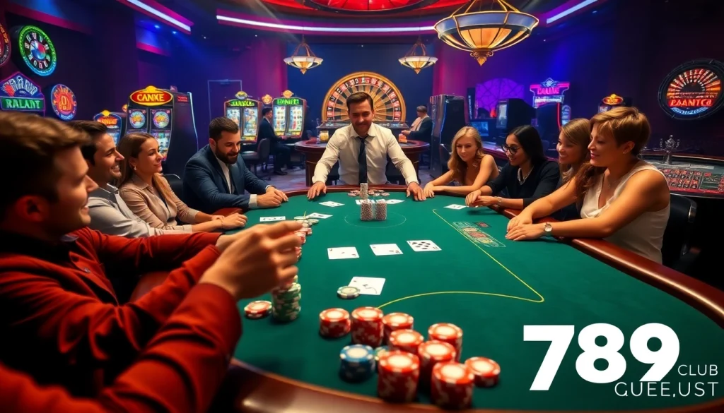 Experience the thrill of winning at poker and slots at https://789club.quest/ casino.