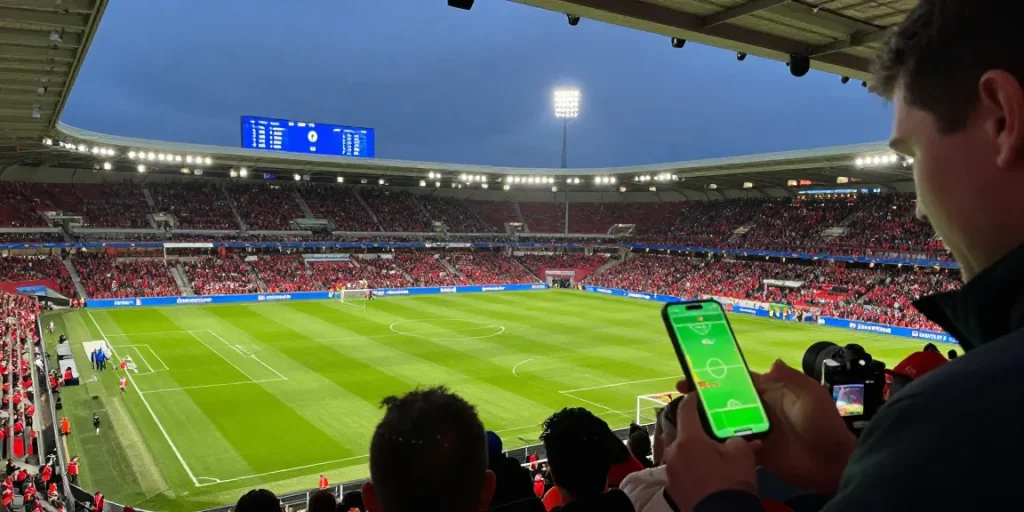 CabongTv watch live football today with exciting match odds and expert predictions in a stadium scene